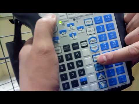 Видео: Fanuc - управление в ручном режиме