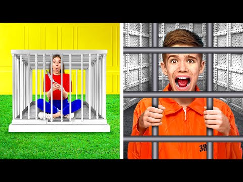 Видео: Маленькая vs ГИГАНТСКАЯ Тюрьма ! *КТО ВЫБЕРЕТСЯ ПЕРВЫЙ*