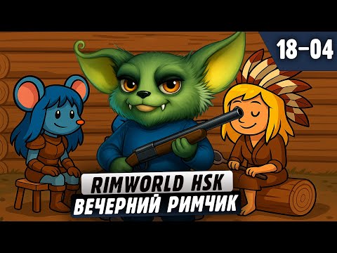 Видео: Меня выселили на карту... |18-04| RimWorld HSK с донат ивентами