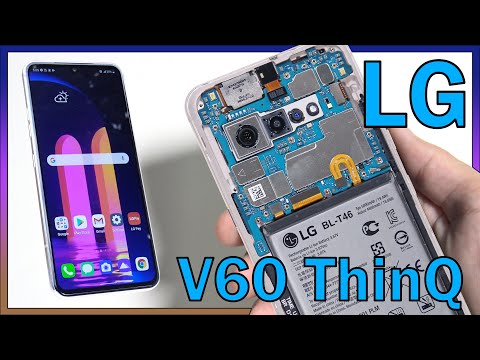 Видео: Видеообзор разборки и ремонта LG V60 ThinQ 5G