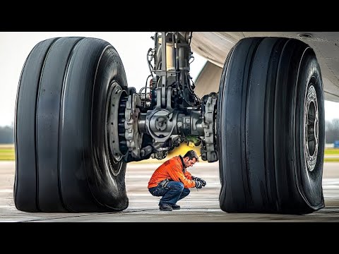 Видео: Чем на Самом Деле КАЧАЮТ Колёса Самолёта?