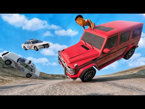 Видео: Смешные моменты с Mercedes G Wagon 🤣 - [BeamNG.Drive]