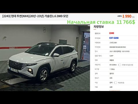 Видео: Обзор на проходной Hyundai Tucson NX4 1.6 gasoline 2WD