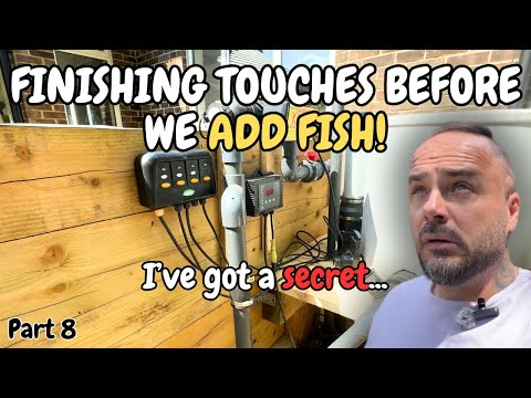 Видео: Часть 8. Скоро пора заводить карпов кои… Последний рывок к строительству пруда для приподнятых сп...