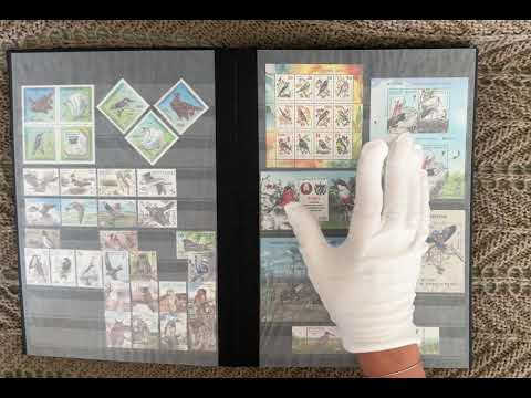 Видео: Моя коллекция почтовых марок “Птицы мира” | My collection of postage stamps "Birds of the World"