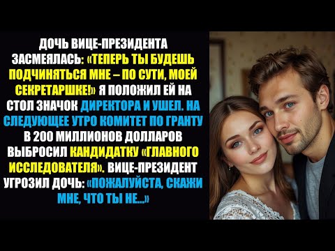 Видео: Дочь вице-президента понизила меня в должности — поэтому я получил грант в размере 200 миллионов....