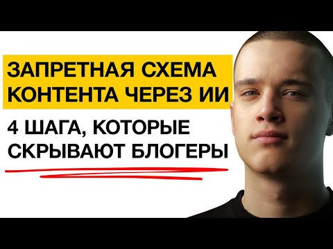Видео: 4 ШАГА, которые взорвут твой контент (ИИ сделает за тебя)