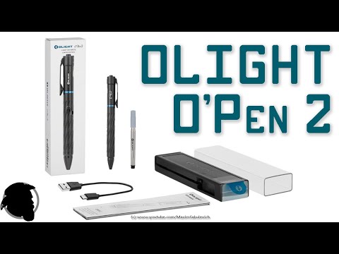 Видео: Тактическая ручка-фонарь OLIGHT O'Pen 2