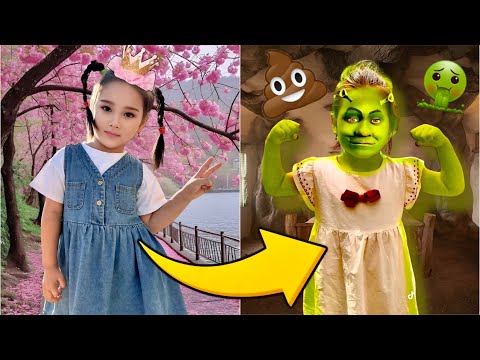 Видео: АЙЛИН ЖАСЫЛ ҚҰБЫЖЫҚҚА АЙНАЛДЫ😱🐸| АЙЛИН ШРЕК🐸😱 | ШОК КОНТЕНТ 🥹🥹#копжасаровы #тамикош