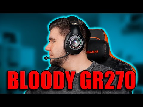 Видео: Огляд A4tech Bloody GR270 - Бездротова ігрова гарнітура з RGB та хорошим звуком