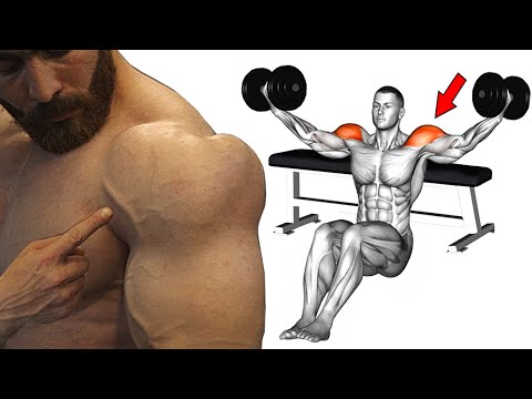 Видео: Плечо будет расти быстрее после выполнения этих мощных упражнений - Тренировка плеч