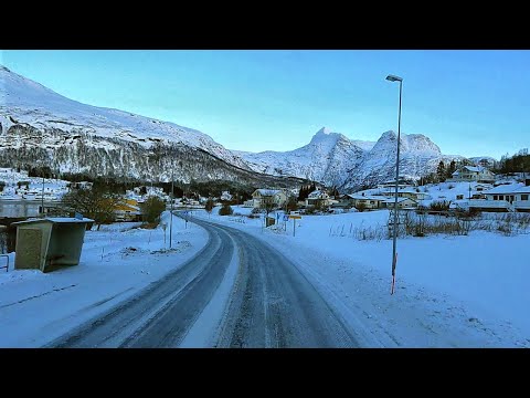 Видео: Дальнобой по Скандинавии в зимний период! 4 выгрузки на севере Норвегии!
