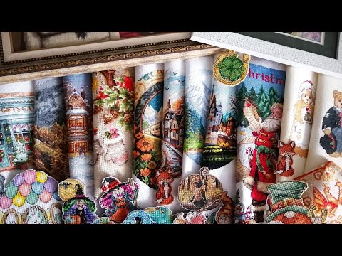 Видео: Итоги 2024 года/Nova Sloboda/Dimensions/Палитра/Stitching Land/Риолис/Жар-птица/Janlynn и другие