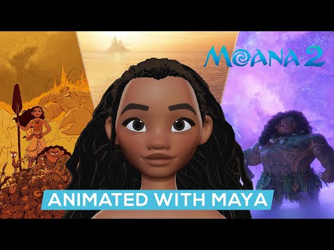 Видео: Моана 2: как Disney анимирует с помощью Autodesk Maya