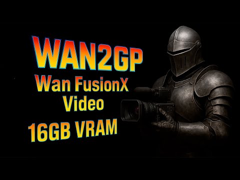 Видео: WAN2GP - Wan FusionX, Lora, Wan Vace, Mask редактор. Бесплатный курс