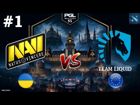 Видео: ПОСЛЕДНИЙ ЗАБЕГ НАВИ! | NAVI vs Liquid #1 (BO3) PGL Wallachia S5