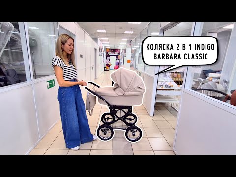Видео: Коляска 2 в 1 Indigo BARBARA Classic