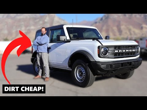 Видео: Дешевле, чем просто ДЕШЕВО! // База Ford Bronco 2026 года//