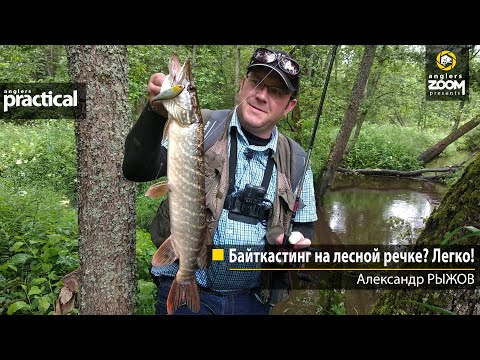 Видео: Байткастинг на лесной речке? Легко! Александр Рыжов. Anglers Practical