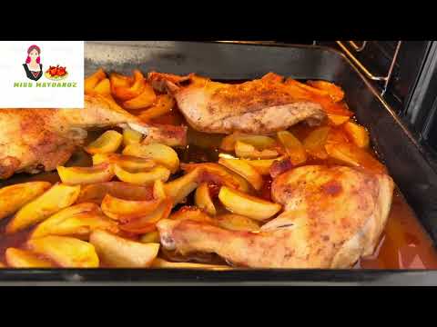 Видео: ✅ПИЛЕШКИ БУТЧЕТА🍗 СЪС КАРТОФИ 🥔НА ФУРНА СЪС ДОМАТЕН СОС/САЛЧА🍅