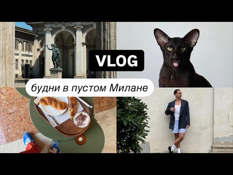 Видео: VLOG: Выживаю в Пустом Милане Skin Care Routine, Спасаемся от Жары на Озере Комо, ВПЕРВЫЕ Купаю Кота