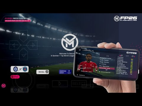 Видео: eFootball PES 2026 PPSSPP Android Offline Полное обновление Комплекты форм ЛЧ и лиги Сезон 25/26 ...