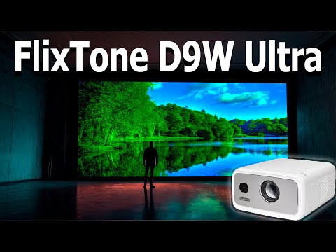 Видео: ШОК! FlixTone D9W Ultra — ЯРКОСТЬ 3000 ANSI и КАРТИНКА до 300 дюймов!