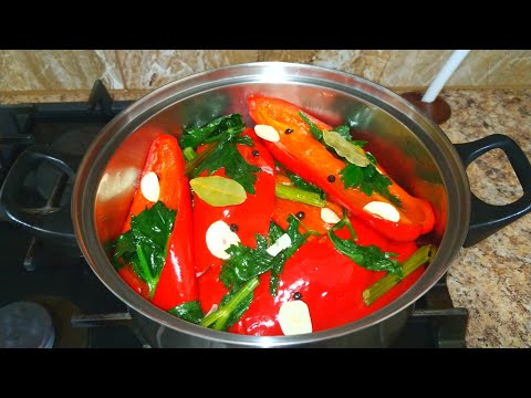 Видео: Обалденно Вкусный Перец по Армянскому рецепту! Самая вкусная и Ароматная Закуска