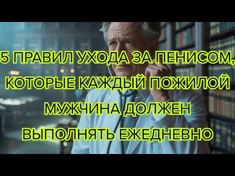 Видео: 5 правил ухода за пенисом, которые каждый пожилой мужчина должен выполнять ежедневно, чтобы оставать