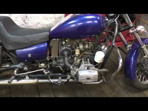 Видео: Видео про мой мотоцикл Днепр