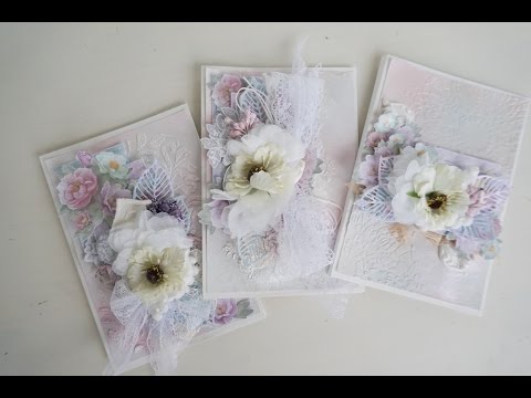 Видео: Шебби открытка из Shabby dreams от Фабрики Декору - Скрапбукинг мастер-класс / Aida Handmade