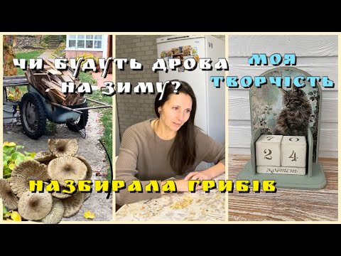 Видео: Проблеми з дровами😕Знайшла парасольки на горі😊ДЕКУПАЖ на замовлення 