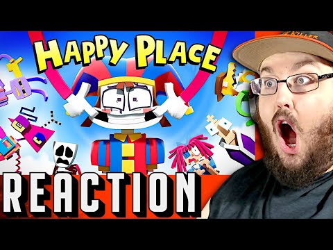 Видео: Удивительный клип Digital Circus 🎵 - "Happy Place" [ВЕРСИЯ A И B] РЕАКЦИЯ!!!