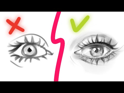 Видео: КАК РИСОВАТЬ ЛИЦО / Все части лица ПОЭТАПНО