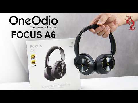 Видео: ЛУЧШИЙ звук за 5000р! - OneOdio FOCUS A6 //BT6.0, LDAC, HiRes и  ANC по проводу