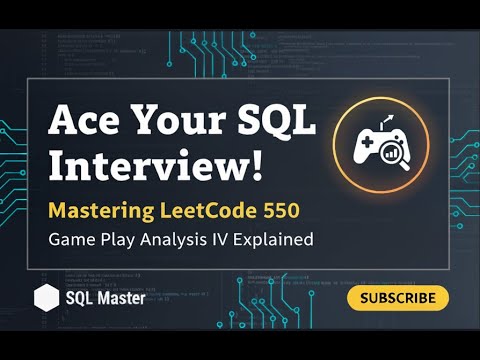 Видео: Анализ игры IV SQL-решение – LeetCode 550 с пояснениями (руководство по PostgreSQL)