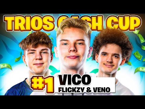 Видео: 1-е место, денежный кубок для трио 🥇 с veno и FlickzyV2