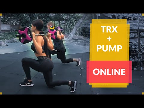 Видео: 130. Александр Мельниченко - PUMP + TRX - онлайн тренировка 25 минут