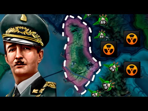 Видео: АЛБАНИЯ ЧЕРЕЗ ЯДЕРНОЕ ОРУЖИЕ НАВАЛЯЛА ИТАЛИИ! | Hearts Of Iron 4