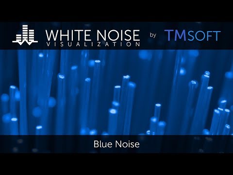 Видео: Звук синего шума - 1 час расслабляющего звука для сна