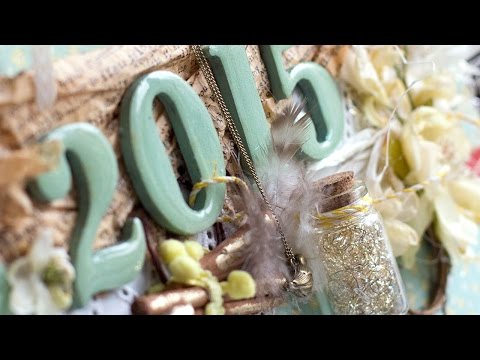 Видео: Мастер-класс, делаем настенный календарь 2015