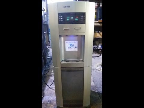 Видео: Ремонт кулера  для воды. Утечка горячей воды.