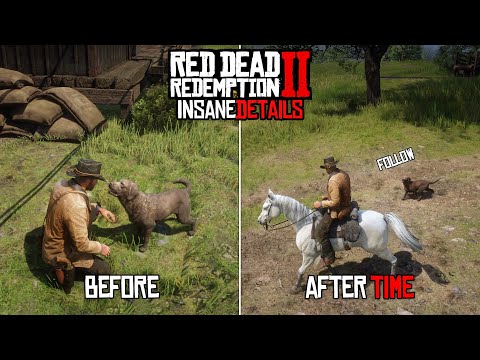 Видео: 17 Безумных Деталей в Red Dead Redemption 2 (Часть 5)