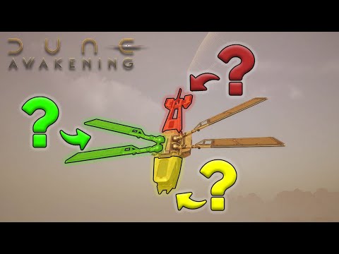 Видео: ОРНИТОПТЕР в Dune Awakening. Секрет быстрого полета без траты топлива!