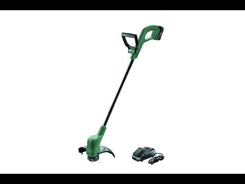 Видео: Аккумуляторный триммер Bosch EasyGrassCut 18-230 (1 аккумулятор) (06008C1A00). Обзор.