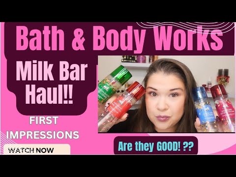 Видео: 🥛 НОВИНКА от Bath & Body Works x Milk Bar! 🍰 Первые впечатления — действительно ли они хороши?! 👀