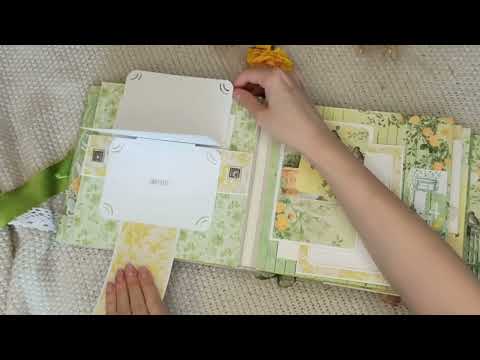 Видео: Детский альбом из недетской коллекции бумаги от @DreamLight_studio.ru  Spring Holidays