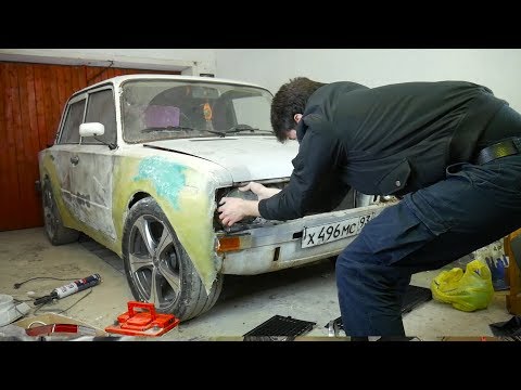 Видео: Сплошная решетка радиатора. Проект - тюнинг ВАЗ 2106. Часть 4