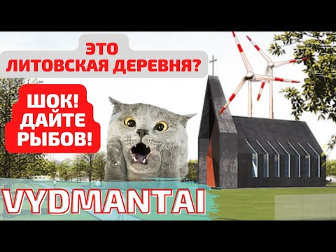 Видео: Vydmantai. Удивлены деревней! Литва #деревня