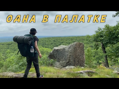 Видео: Одиночный поход в лес с ночевкой.